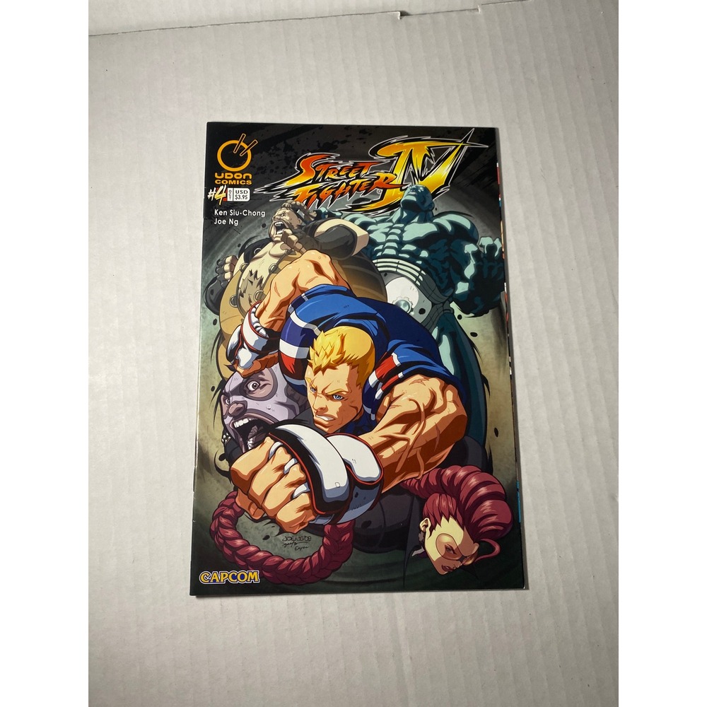 Street Fighter‎ IV #4 Udon Comics Capcom Joe Ng Ken Siu-Chong 2009 Comic Book